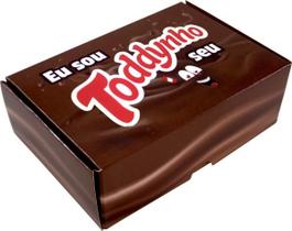 CAIXA DIVERTIDA P/ 06 DOCES 4x12x8cm "TODDYNHO" PCT C/ 10 UN.