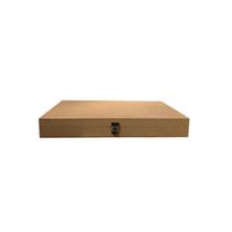 Caixa Dobradiça Organizadora com Fecho Personalizado Kit 3 Unidades 36x21x5 Mdf Madeira Caixa Dobradiça Organizadora com Fecho Personalizado Kit 3 Unidades 36x21x5 Mdf Madeira