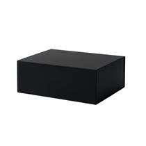 Caixa Dobrável com Imã Preta M 33x25x12cm Caixa Dobrável com Imã Preta M 33x25x12cm