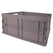 Caixa Dobrável Organizadora Grande 49L Cinza - MOR Caixa Dobrável Organizadora Grande 49L Cinza - MOR