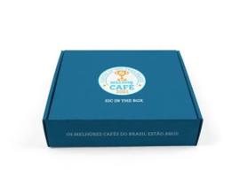 Caixa dos cafés finalistas na categoria canéfora - COY 2023