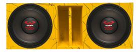 Caixa duto régua 2 alto falantes ultravox ultra 700 woofer cores Caixa duto régua 2 alto falantes ultravox ultra 700 woofer cores