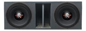 Caixa duto régua colorido 2 alto falantes 12 hard power hp 750 woofer