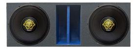 Caixa duto régua colorido 2x12 woofer kaos 650w 4 ohms + módulos taramps Caixa duto régua colorido 2x12 woofer kaos 650w 4 ohms + módulos taramps