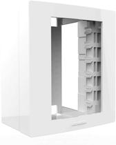 Caixa e Placa Sobrepor Para 3 Módulo Pro Facil 85117 Alumbra