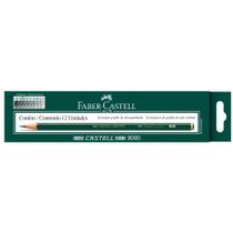 Caixa Ecolápis Grafite Sextavado 90004B com 12 unidades - Faber-Castell