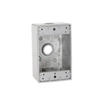 Caixa elétrica à prova de intempéries BELL 5320-0, 1 módulo, 9 cm, cinza Caixa elétrica à prova de intempéries BELL 5320-0, 1 módulo, 9 cm, cinza