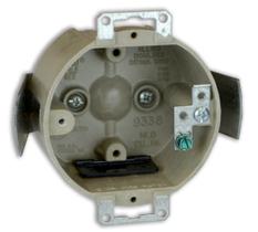 Caixa elétrica Allied Molded H9338 em fibra de vidro 9 cm de diâmetro Caixa elétrica Allied Molded H9338 em fibra de vidro 9 cm de diâmetro