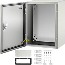 Caixa Elétrica em Aço VEVOR NEMA 4X IP66 40x30x20cm com placa