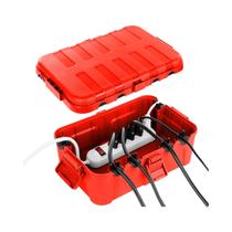 Caixa Elétrica Externa Extra Grande À Prova d'Água, Capa Para Cabo De Extensão, Plugue De Tomada,
