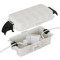 Caixa elétrica externa Flemoon IP55 à prova dágua 21x10x9 cm Caixa elétrica externa Flemoon IP55 à prova dágua 21x10x9 cm