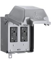 Caixa elétrica externa SURAIELEC Waterproof 20A GFCI Outlet Caixa elétrica externa SURAIELEC Waterproof 20A GFCI Outlet