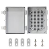 Caixa Elétrica Impermeável IP66 em ABS 18x13x9 cm Cinza Caixa Elétrica Impermeável IP66 em ABS 18x13x9 cm Cinza