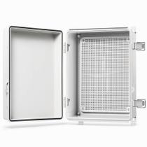 Caixa Elétrica QILIPSU 37x27x15cm Impermeável IP67 ABS
