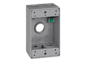 Caixa Elétrica Sigma Electric 14251-5 Cinza 1-Gang 5 Furos 1,3 cm Caixa Elétrica Sigma Electric 14251-5 Cinza 1-Gang 5 Furos 1,3 cm