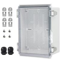 Caixa elétrica YETLEBOX IP67 à prova dágua 21x16x10 cm