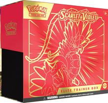 Caixa Elite Trainer Pokémon TCG Scarlet e Violet Koraidon Vermelha