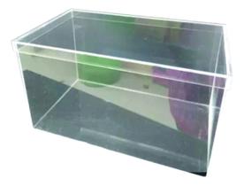 Caixa Em Acrílico Com Tampa (estilo Caixa Sapato)