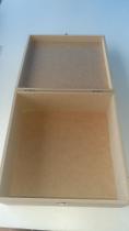 Caixa em mdf com fecho 25x25x10