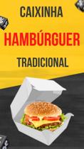 Caixa embalagem para Hambúrguer tradicional 100 peças