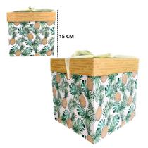 Caixa Embalagem Para Presente De Papel 15cm Laço