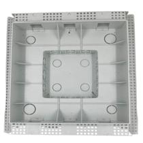 Caixa Embutir Plafon Painel de Led 24w na Laje Plasled