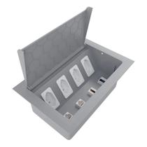 Caixa Embutir Tomada Mesa Escritorio Coworking Caixa Embutir Tomada Mesa Escritorio Coworking