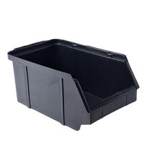 CAIXA EMPILHÁVEL 10,7x9x18,5CM Nº4 PRETA CAIXINHA PLÁSTICA CAIXA EMPILHÁVEL 10,7x9x18,5CM Nº4 PRETA CAIXINHA PLÁSTICA