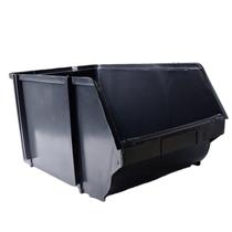 CAIXA EMPILHÁVEL 19,9x16,9x32,6CM Nº7 PRETA CAIXINHA PLÁSTICA CAIXA EMPILHÁVEL 19,9x16,9x32,6CM Nº7 PRETA CAIXINHA PLÁSTICA