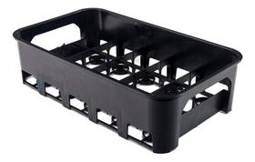 Caixa Engradado Garrafeira Cerveja 300ml P/15 Garrafas (não inclusas) - Preto Caixa Engradado Garrafeira Cerveja 300ml P/15 Garrafas (não inclusas) - Preto