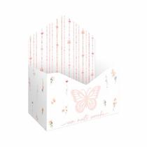 Caixa Envelope Blossom Branco 22x12x13cm Albano Caixa Envelope Blossom Branco 22x12x13cm Albano