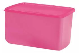 Caixa Espacosa Tupperware 3 litros Rosa