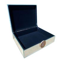 Caixa Espelhada Prata Decorativa Porta Objetos Retangular Pedra Agata Natural 26x31 Cm Caixa Espelhada Prata Decorativa Porta Objetos Retangular Pedra Agata Natural 26x31 Cm