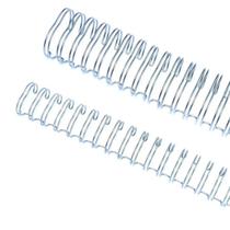 Caixa Espiral Garra Duplo Anel Wire-o 3x1 Ofício 1/2 100 Fls