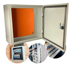 Caixa Estanque Super Caixas 30x30x20 Ip54 Bege Hermética