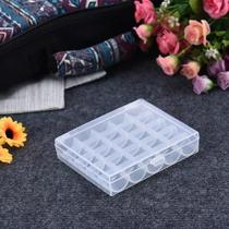 Caixa Estojo Organizador para 25 Bobinas Alta ou Baixa para Maquina de Costura Domestica ou Industrial10,5 cm x 12 cm - Caixa Estojo Organizador para 25 Bobinas Alta ou Baixa para Maquina de Costura Domestica ou Industrial10,5 cm x 12 cm -