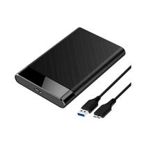 Caixa Externa para HDD/SSD 2,5" SATA - USB 3.0 de Alta Velocidade - Compatível com Mac