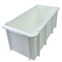 CAIXA FECHADA 14L BRANCA 22x17,5x43,5L MS14F CONTENTOR FECHADO