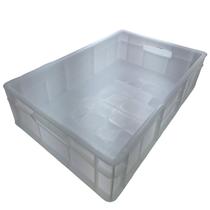 CAIXA FECHADA 26L BRANCA 39x14x60CM MS16FA CAIXA EMPILHAVEL CONTENTOR FECHADO