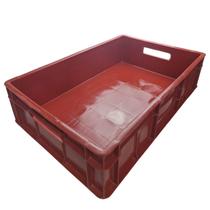 CAIXA FECHADA 26L VERMELHA 39x14x60CM MS16FA FECHADO COM ALÇA