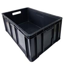 CAIXA FECHADA 45L PRETA 40X24x60CM MS50FA CAIXA EMPILHAVEL CONTENTOR FECHADO COM ALÇA