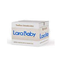 Caixa Fechada Com 24 Pacotes De Toalha Umedecida Lara Baby Total 2400 Unidades Caixa Fechada Com 24 Pacotes De Toalha Umedecida Lara Baby Total 2400 Unidades