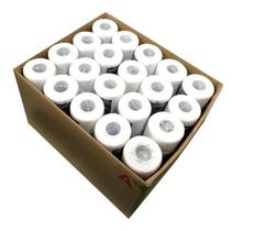 Caixa Fechada Gola Higiênica Branca Com 20 Pacotes 100 Rolos