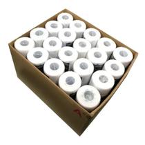 Caixa Fechada Gola Higiênica Branca Com 20 Pacotes 100 Rolos