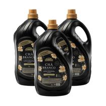 Caixa Fechada Lava-Roupas Líquido Coala Laundry Chá Branco 3 Unidades de 5L Rende 300 Lavagens