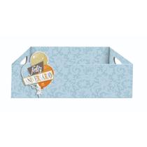 Caixa Feliz Aniversário Azul