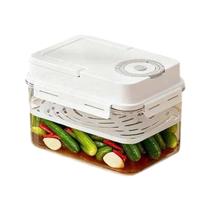 Caixa Fermentacao 4 Litros Conserva Alimentos Salmora Organizadora de Vegetais Picles Marinada Vedaçao Culinaria Cozinha Caixa Fermentacao 4 Litros Conserva Alimentos Salmora Organizadora de Vegetais Picles Marinada Vedaçao Culinaria Cozinha