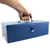 Caixa Ferramentas Metal Baú Fercar Nº00 30x13X10Cm Caixa Ferramentas Metal Baú Fercar Nº00 30x13X10Cm