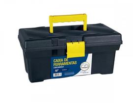 Caixa ferramentas plastica 21cm x 41cm x 19cm 16pol ref 13601008 metasul