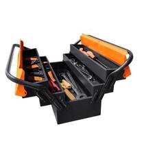 Caixa Ferramentas Sanfonada 5 Gavetas Aço 42cm Vermelho